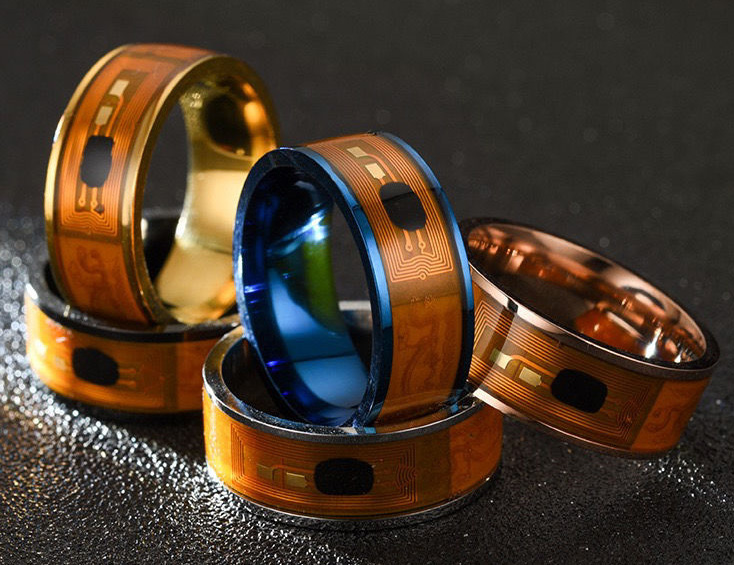 NFC無線充電終端產品智能戒指 NFC無線充電終端產品智能戒指